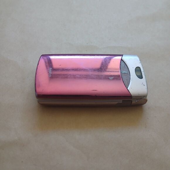 Vintage Y2K Sprint Sanyo Pink Flip Phone Untested No Charger - Picture 6 of 6